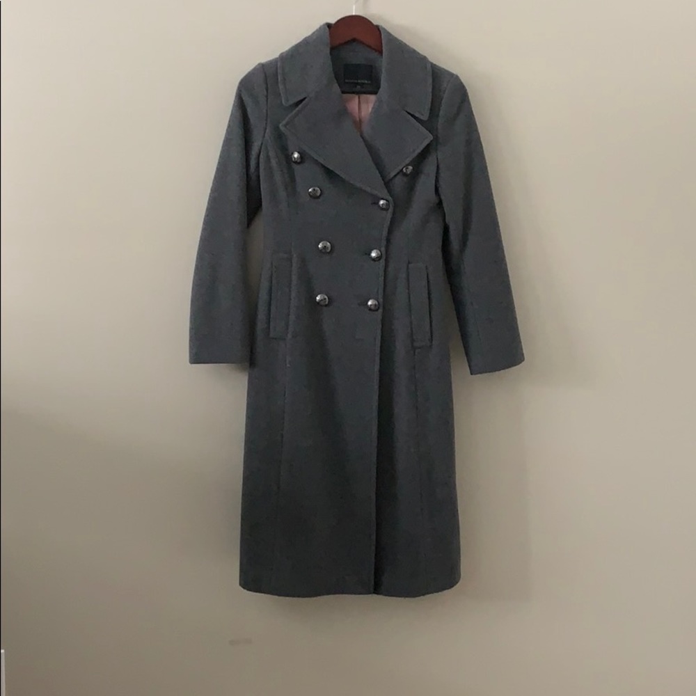 Grey pea coat
